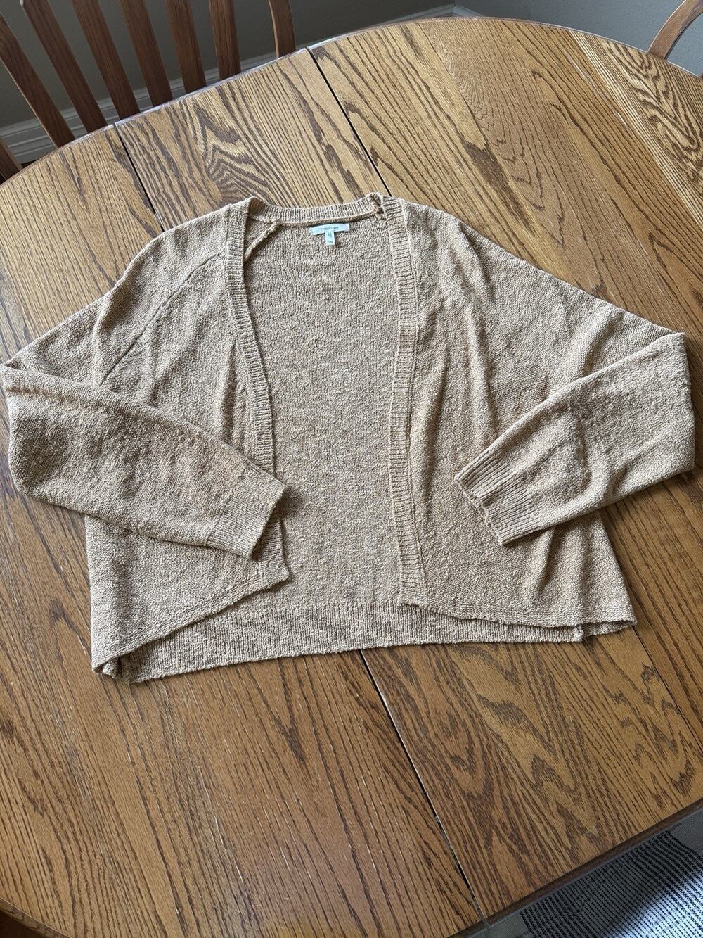 Maurice’s Cardigan Cropped Gold Size 0X
